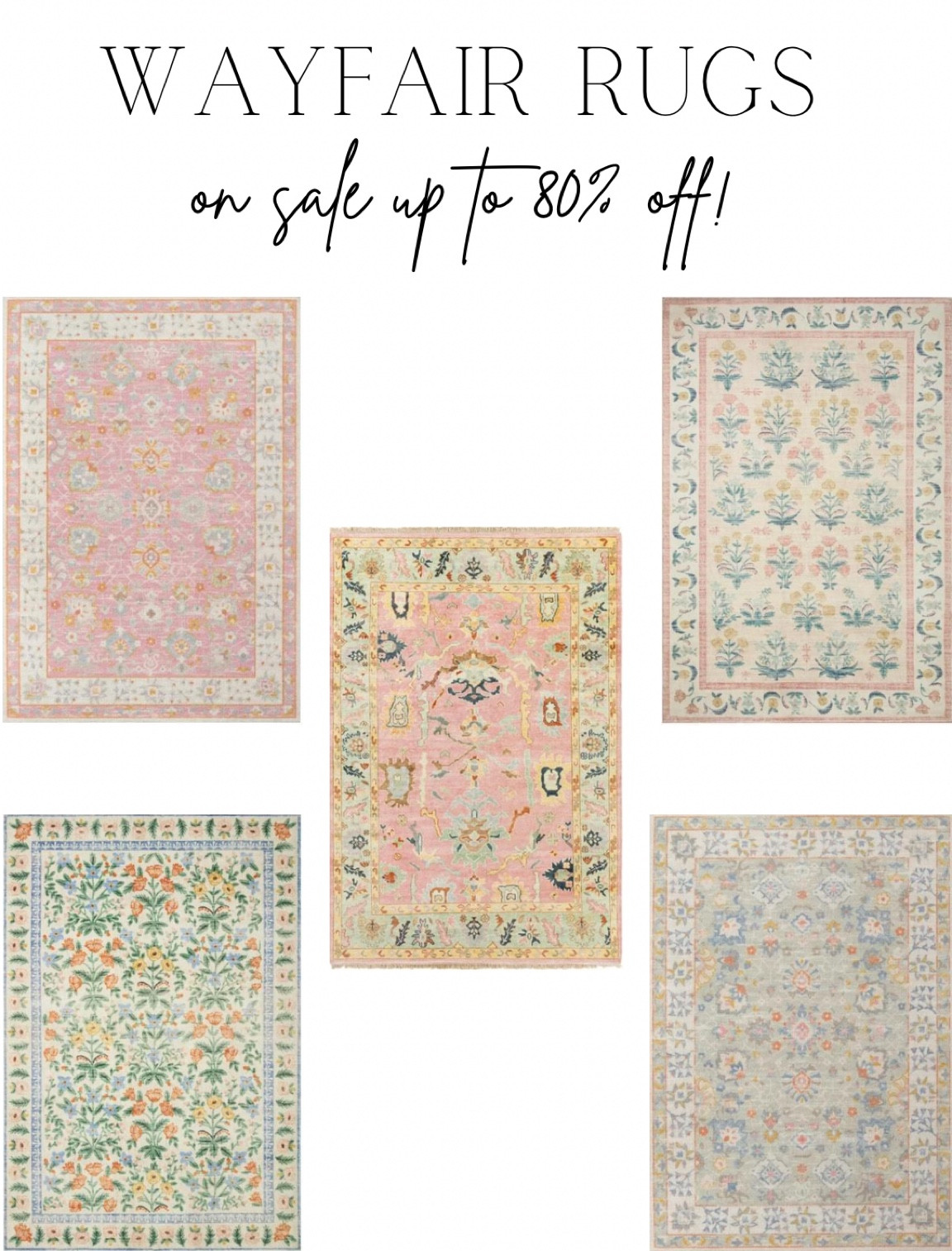 WAYFAIR RUGS! On sale now!! Up to 80% off!!! 
area rugs / Wayfair sale / LTK Cyber Week 

#LTKCyberweek #LTKhome #LTKsalealert