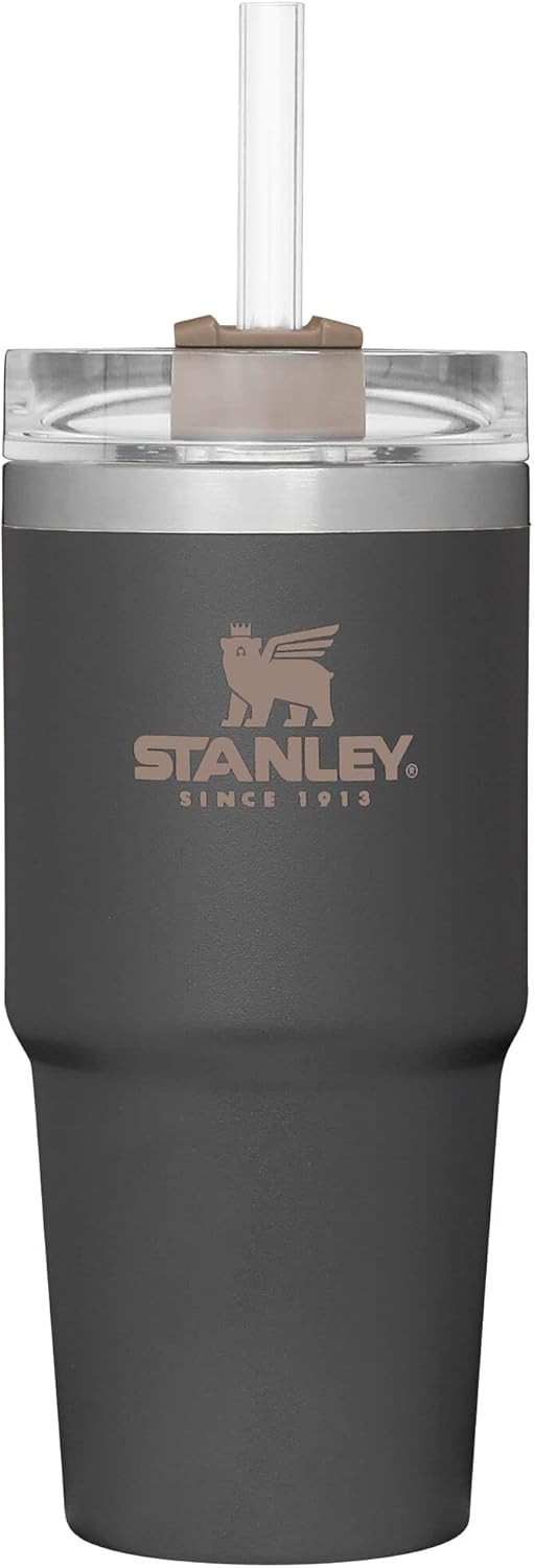 Stanley Adventure Reusable Vacuum Quencher Tumbler with Straw, Leak Resistant Lid, Insulated Cup,... | Amazon (US)