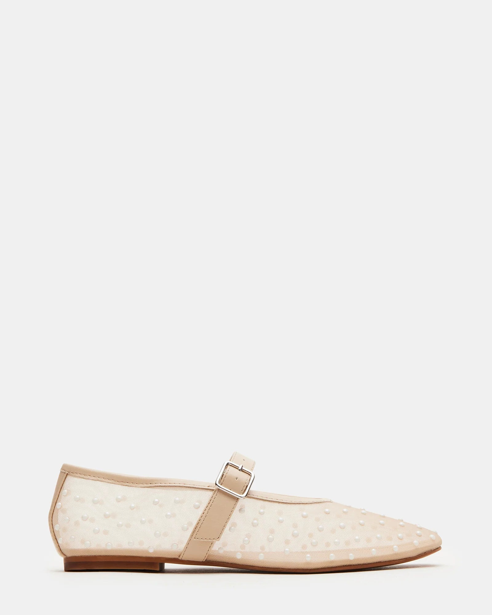 DREAMING-P Natural Multi Mary Jane Ballet Flat | Women's Designer Shoes | Steve Madden (Canada)