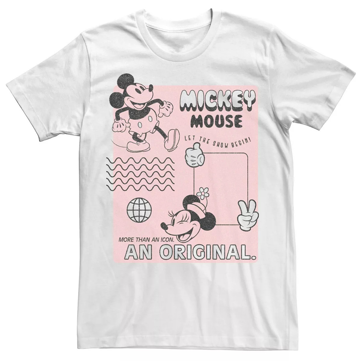 Men's Mickey Classic Orginal Mickey Vintage Poster Tee | Kohl's
