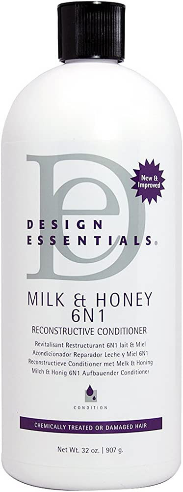 Design Essentials Milk & Honey 6N1 Reconstructive Conditioner, 32oz,SG_B01CKJHSOO_US | Amazon (US)