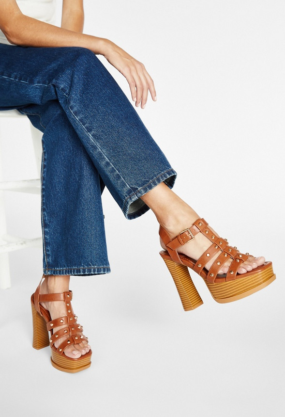 Ariella Platform Heeled Sandal | JustFab