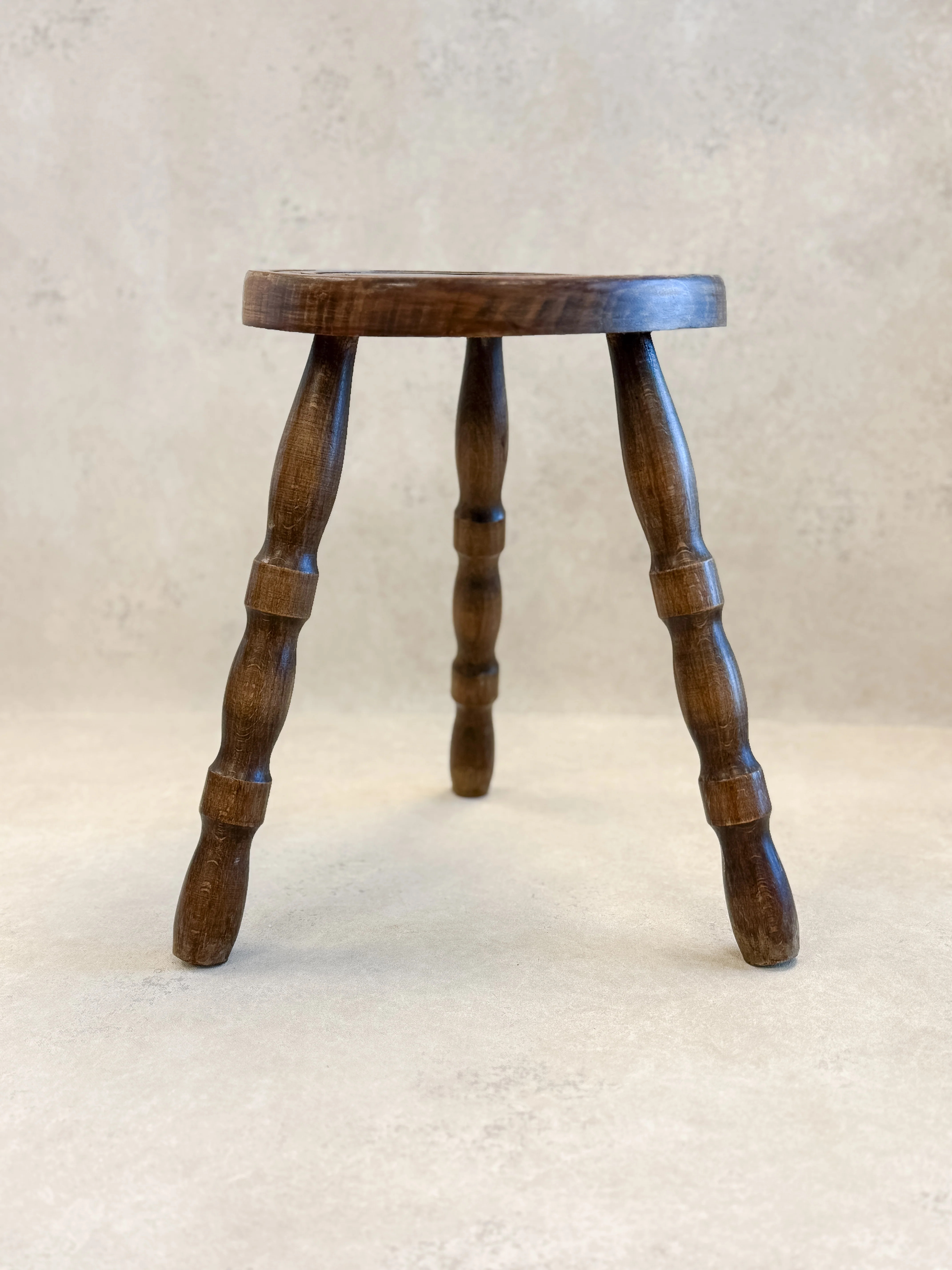 Vintage Bobbin Stool No. 2 | Cottage and Key