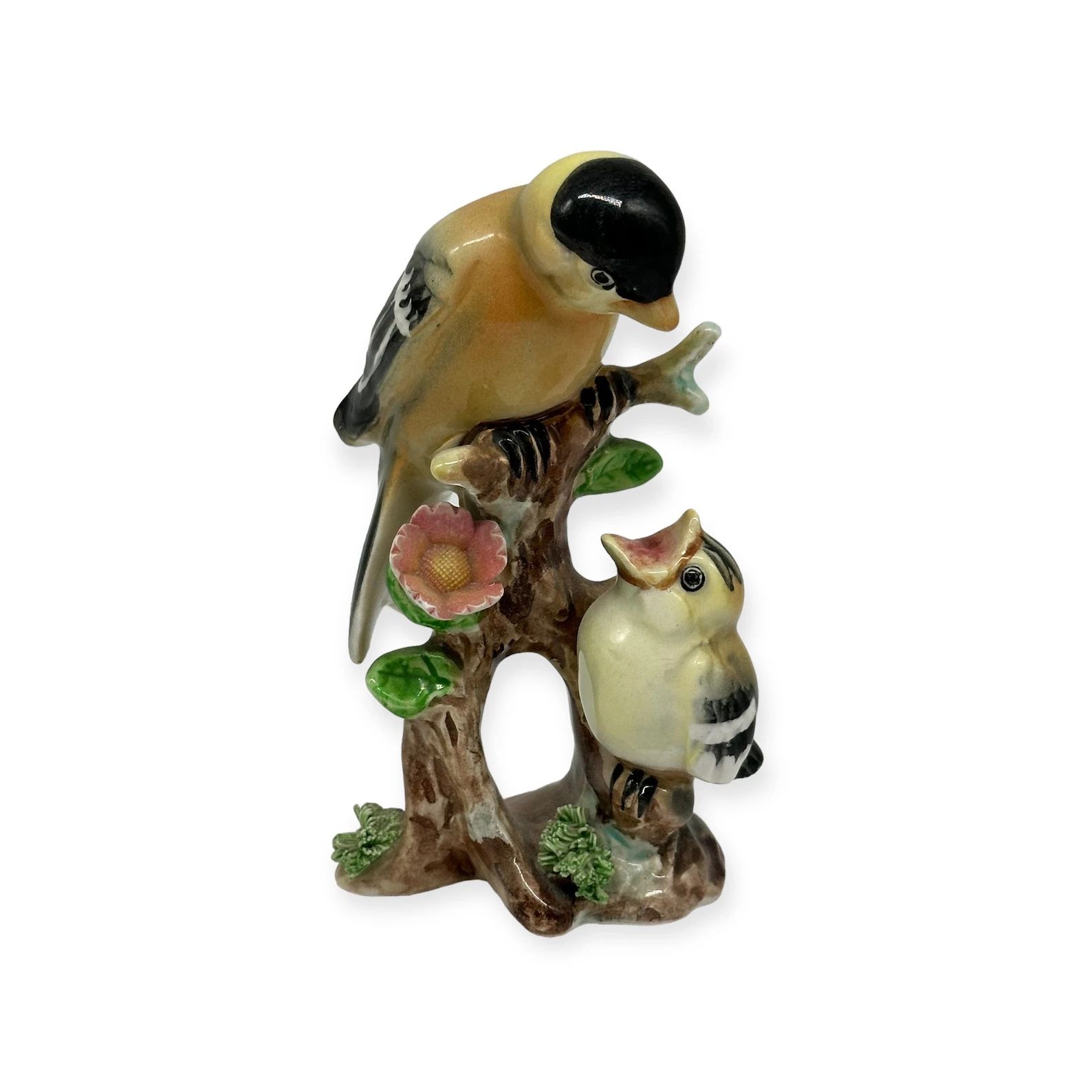 Vintage Porcelain Goldfinch Feeding Baby Figurine 58/504 Japan 5 Tall - Etsy | Etsy (US)