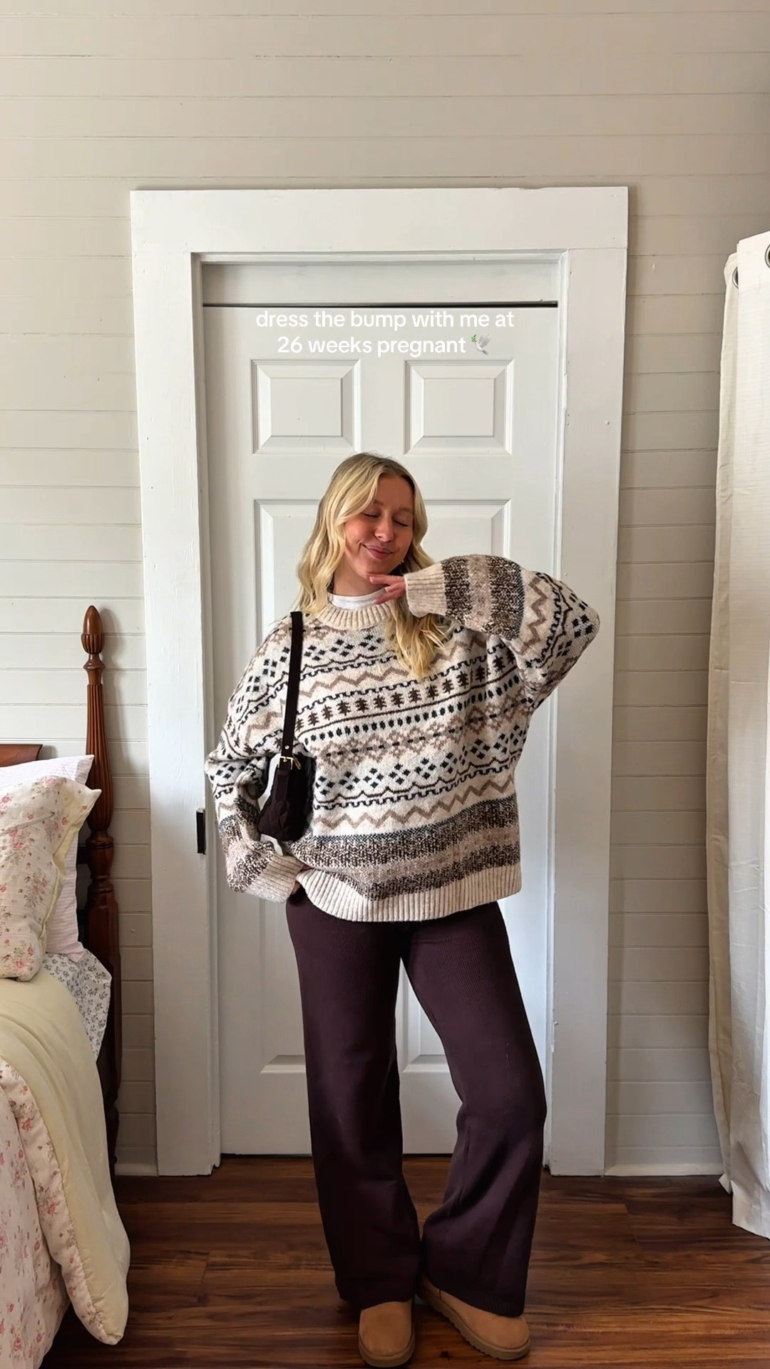 part 1 | I love dressing my bump for fall 🍁 code: HILLARY for the sweater 

#LTKStyleTip #LTKFindsUnder50 #LTKSeasonal