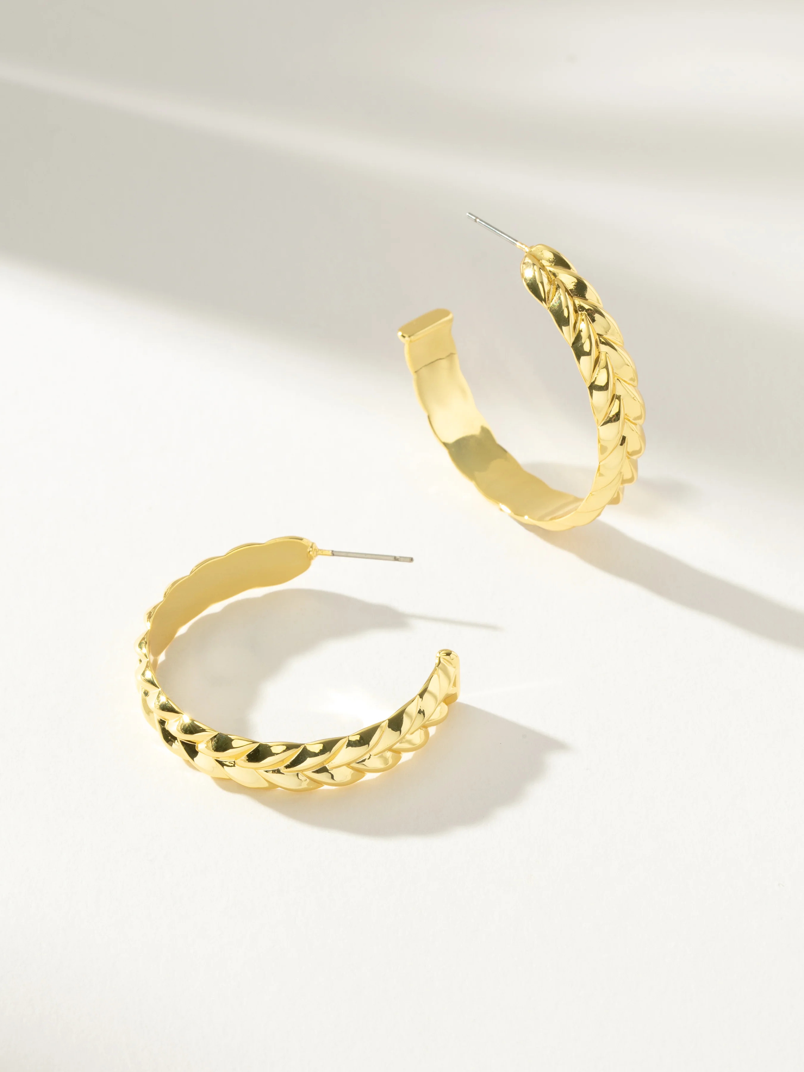 Vine Hoop Earrings | Uncommon James