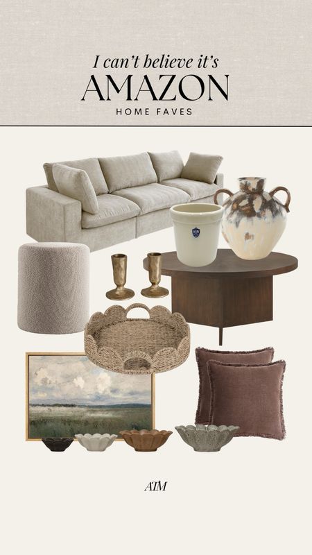 Amazon Home finds + faves!

amazon home, amazon deals, affordable home finds, coffee table, amazon furniture, scalloped tray, woven tray, pillow covers, vase, crock, candlestick holders, art, art print, bowls, amazon sofa, amazon couch

#LTKHome #LTKFindsUnder100 #LTKStyleTip