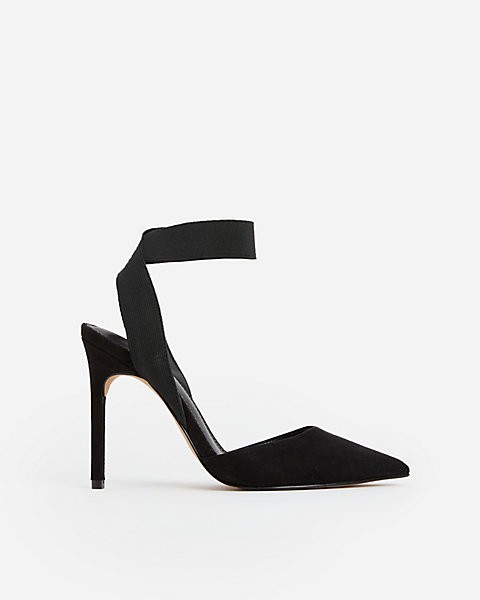 stretch ankle strap pumps | Express