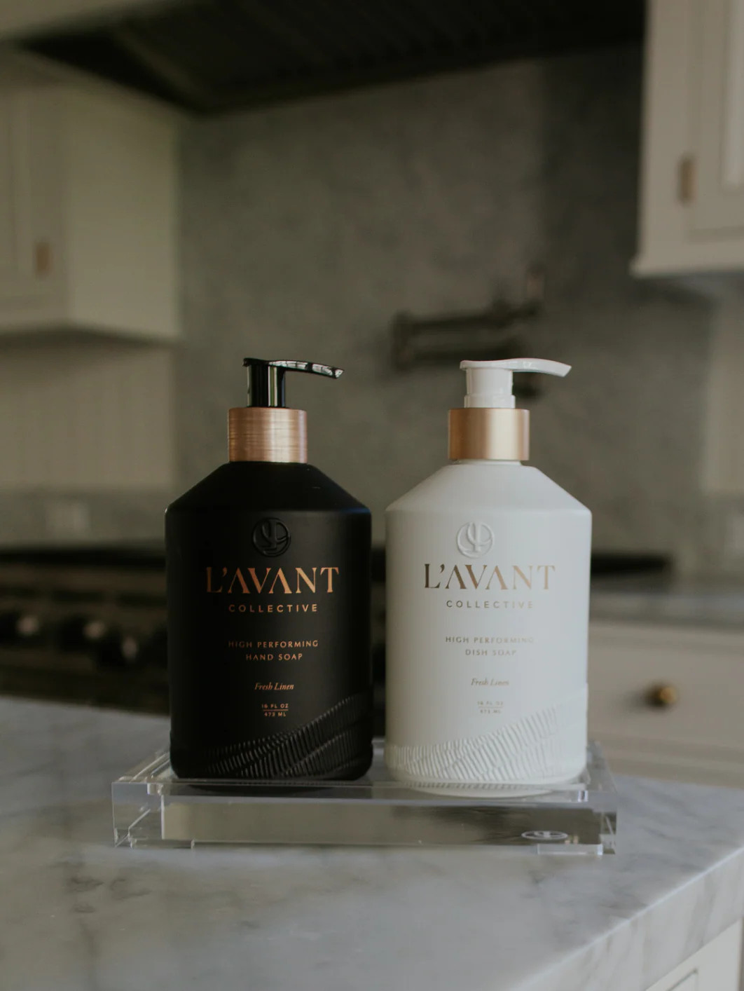 Deluxe High Performing Dish & Hand Soap Duo - Fresh Linen | L'AVANT Collective