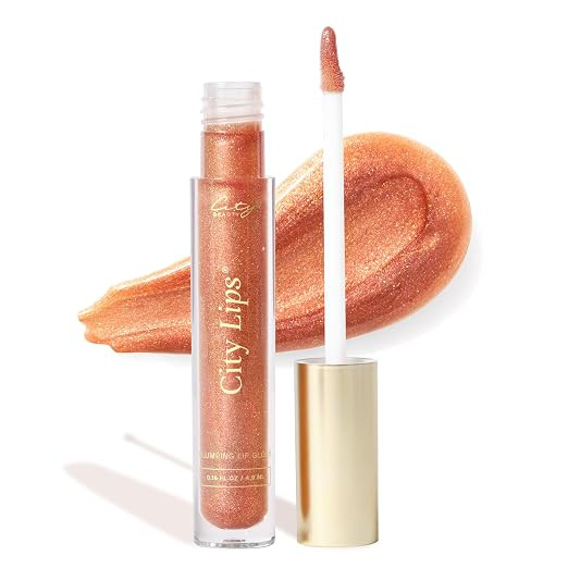 City Beauty City Lips Plumping Lip Gloss - High-Shine Gloss for Fuller, Younger-Looking Lips | Hy... | Amazon (US)