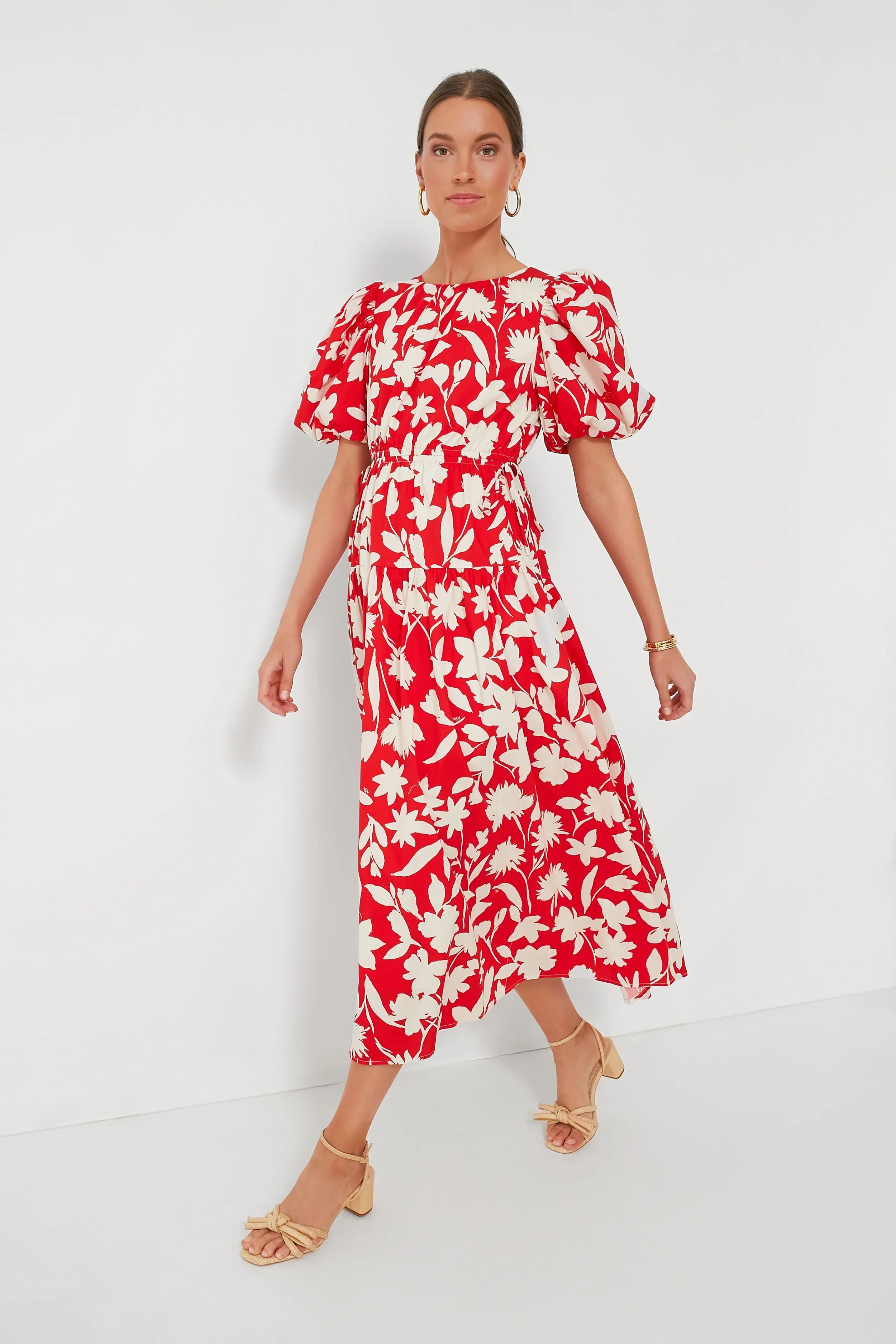 Red Floral Maxi Dress | Tuckernuck (US)