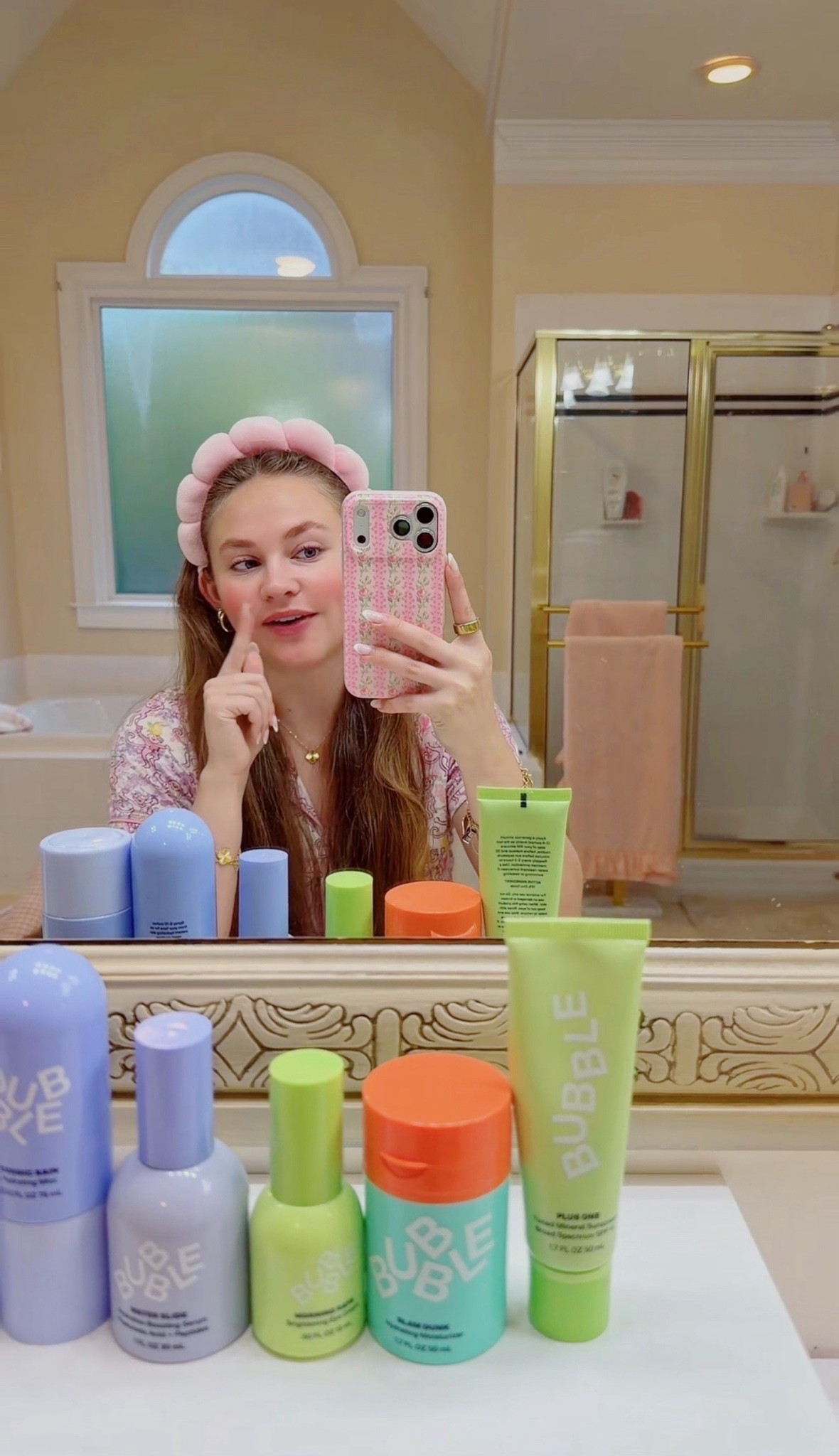 My go to skincare routine!🩷

#LTKgrwm #LTKBeauty #LTKmorningroutine