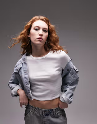 Topshop – T-Shirt für jeden Tag in Weiß | ASOS (Global)