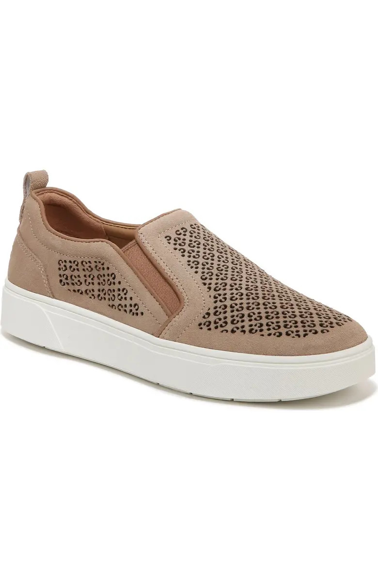 Vionic Kimmie Perforated Suede Slip-On Sneaker (Women) | Nordstrom | Nordstrom