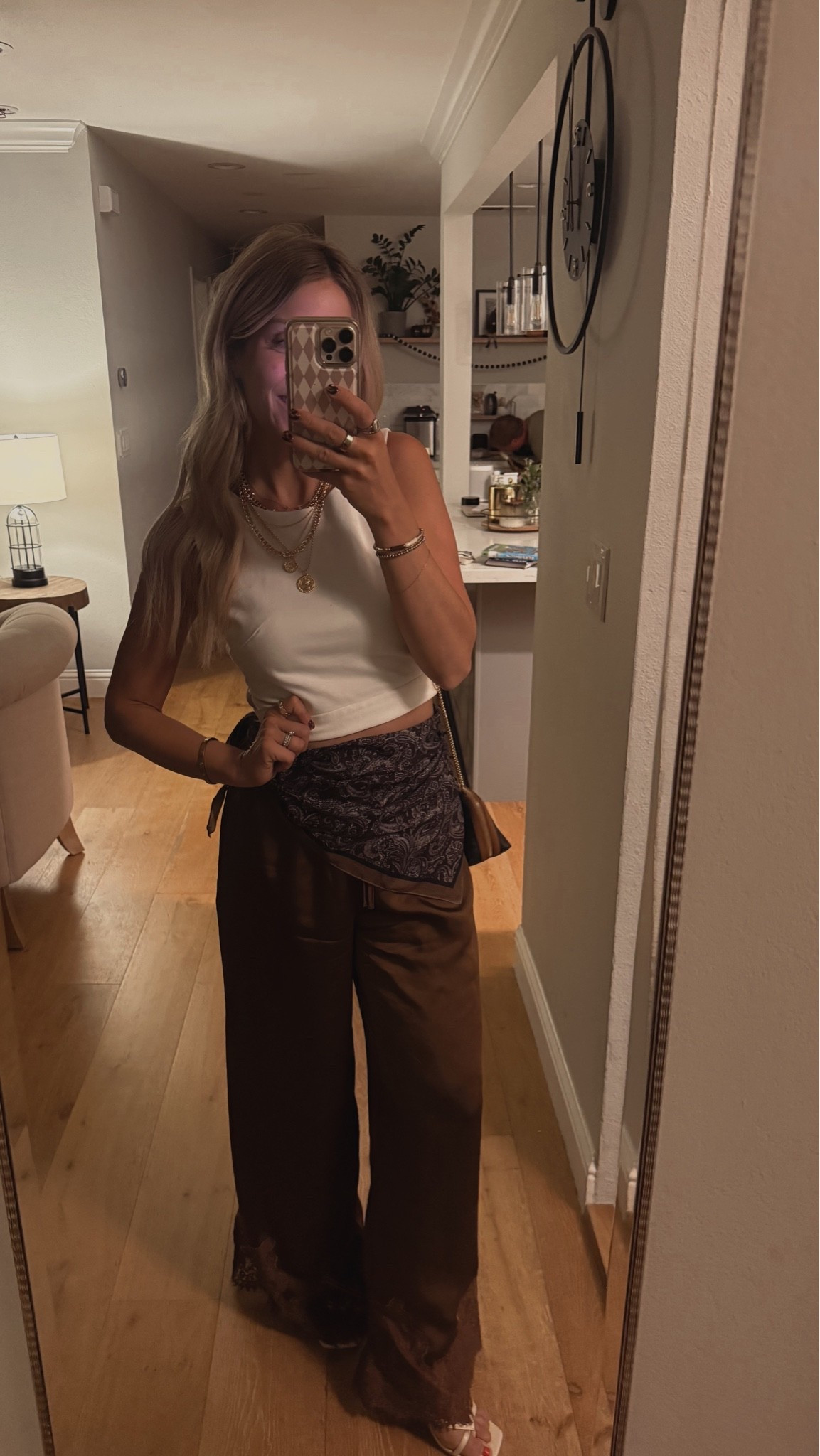 date day fit for wine country 🍷 can’t wait to style these brown lace pants all the ways for fall though- love! They run big. Wearing a small.

#LTKgrwm #LTKootd #LTKdayinmylife