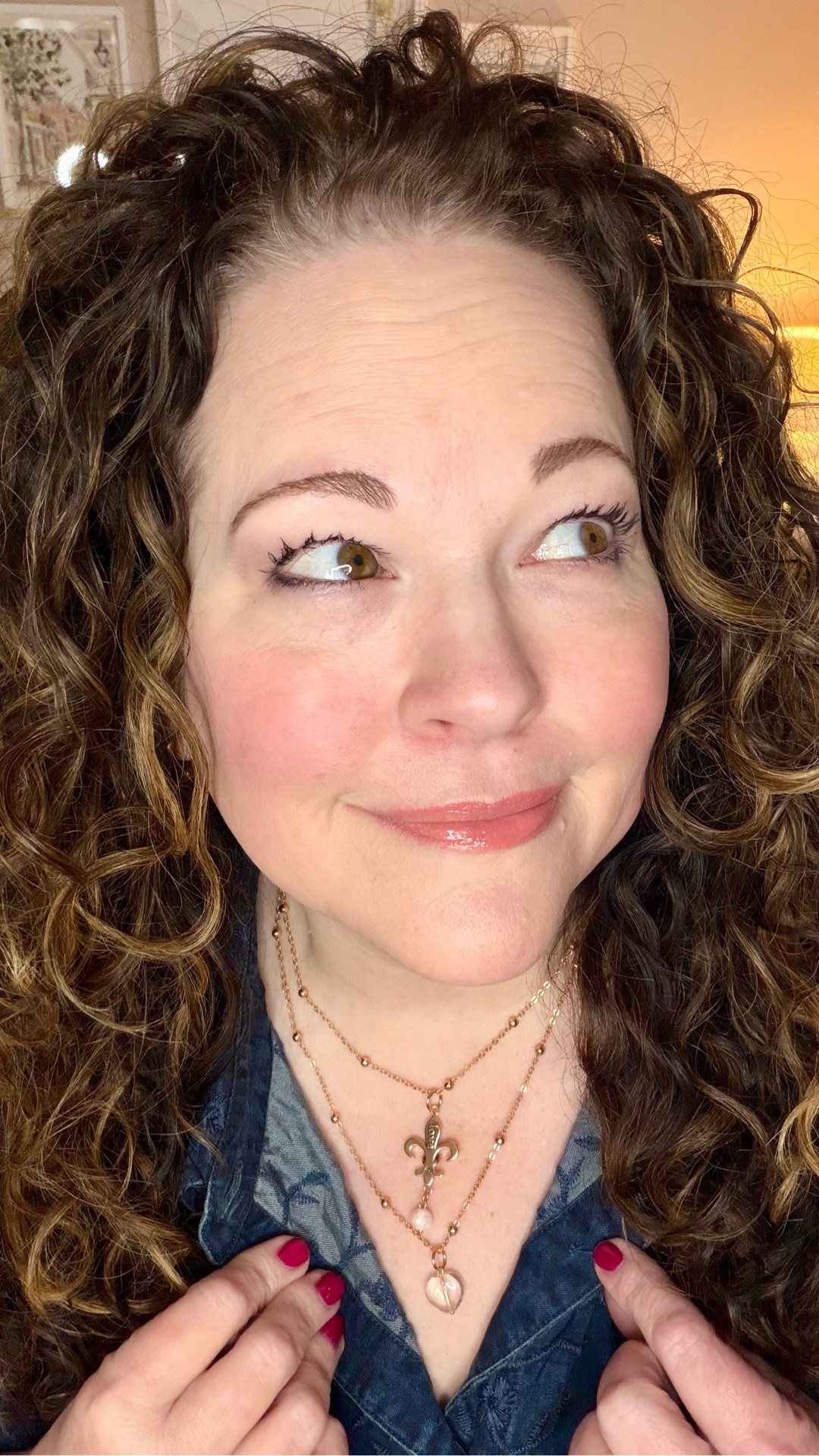 Katia does it again! This double strand fleur-de-lis necklace completely has my heart, and I’ve been wearing it nonstop since it arrived. Such a gorgeous piece—get yours today!

@katiadesigns Use code LenoraSantana to save 10%- my code LENORASANTANA
https://katiadesigns.com/LENORASANTANA