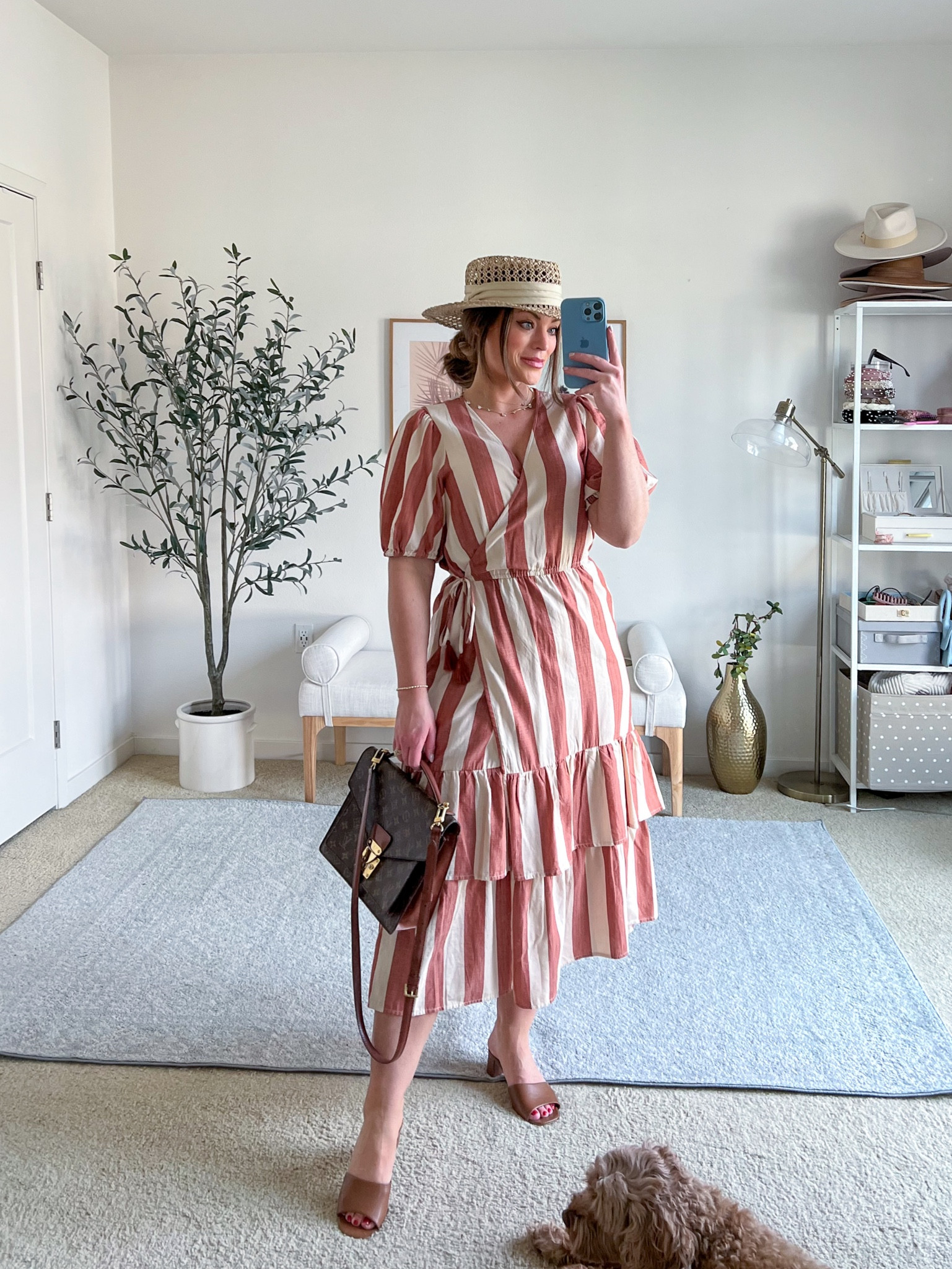 dresses for women fall Autumn Love Smocked Midi Dress – Whimsy Whoo
