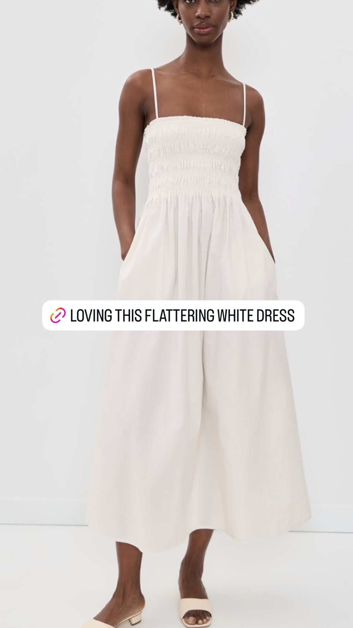 Loving this flattering white dress! If I were to restart my wardrobe these are the pieces that I would consider! Loving these neutral classics. From blazers, vests, button downs, dresses, sneakers, and more.  

 #LTKgrwm #LTKootd #LTKWorkwear