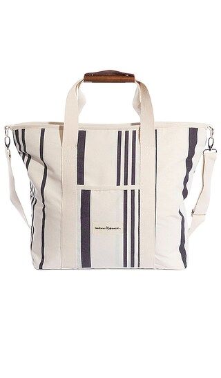 The Cooler Tote in Vintage Black Stripe | Revolve Clothing (Global)