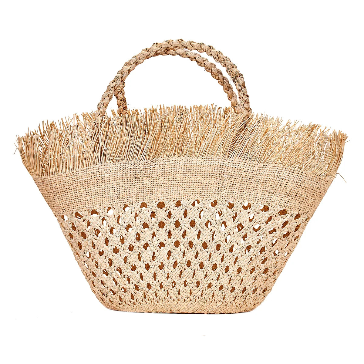 Natural Fringe Basket | ASHA by ADM