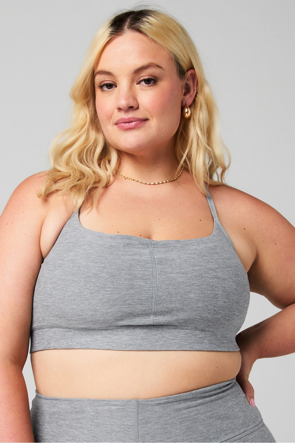 HeatherFlex Low Impact Strappy Bra | Fabletics