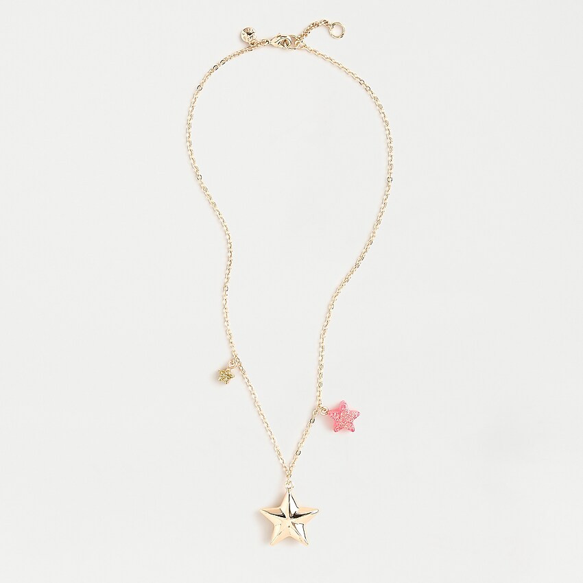 Girls' shining star locket | J. Crew US