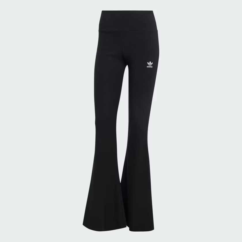 Essentials Rib Flared Leggings | adidas (US)