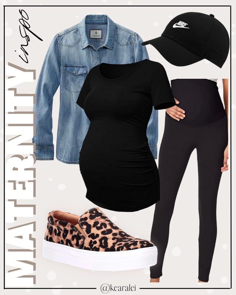 Maternity outfits idea fall pregnancy outfit winter maternity Amazon fashion black maternity top with black maternity leggings over the bump and denim chambray shirt jacket with black Nike baseball hat and slip on leopard sneakers casual outfits || baby bump style fashion cute outfits inspo spring summer mama outfits Amazon fashion #maternity #style #fashion #outfit #outfits #babybump #pregnancy #leggings #ltksale #babymoon #affordable #amazon #casual #fall
.

baby shower dress, Maternity Dresses, Maternity, over the bump, motherhood maternity, pinkblush, mama shirt sweatshirt pullover, hospital bag, nursery, maternity photos, baby moon, pregnancy, pregnant, maternity leggings, maternity tops, diaper bag, mama necklace, baby boy, baby girl outfits, newborn, mom, 


Amazon fashion, teacher outfits, business casual, casual outfits, neutrals, street style, Midi skirt, Maxi Dress, Swimsuit, Bikini, Travel, skinny Jeans, Puffer Jackets, Concert Outfits, Cocktail Dresses, Sweater dress, Sweaters, cardigans Fleece Pullovers, hoodies, button-downs, Oversized Sweatshirts, Jeans, High Waisted Leggings, dresses, joggers, fall Fashion, winter fashion, leather jacket, Sherpa jackets, Deals, shacket, Plaid Shirt Jackets, lounge set, Date Night Outfits, Mom jeans, shorts, sunglasses, Airport outfits, plus size fashion, Stanley cup tumbler, Target, Abercrombie and fitch, Amazon, Shein, Nordstrom, H&M, forever 21, forever21, Walmart, asos, Nordstrom rack, Nike, adidas, Vans, Quay, Tarte, Sephora, lululemon, free people, j crew jcrew factory, old navy


#LTKBump #LTKBaby #LTKootd