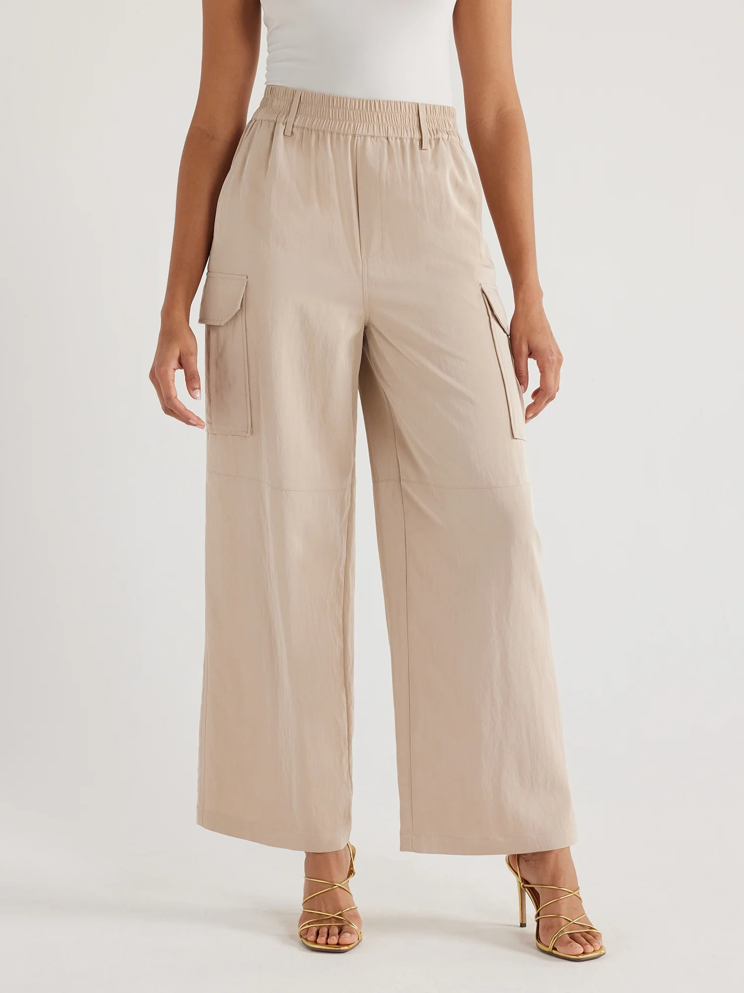 Scoop Women’s Cargo Pants, Sizes XS-XXL | Walmart (US)