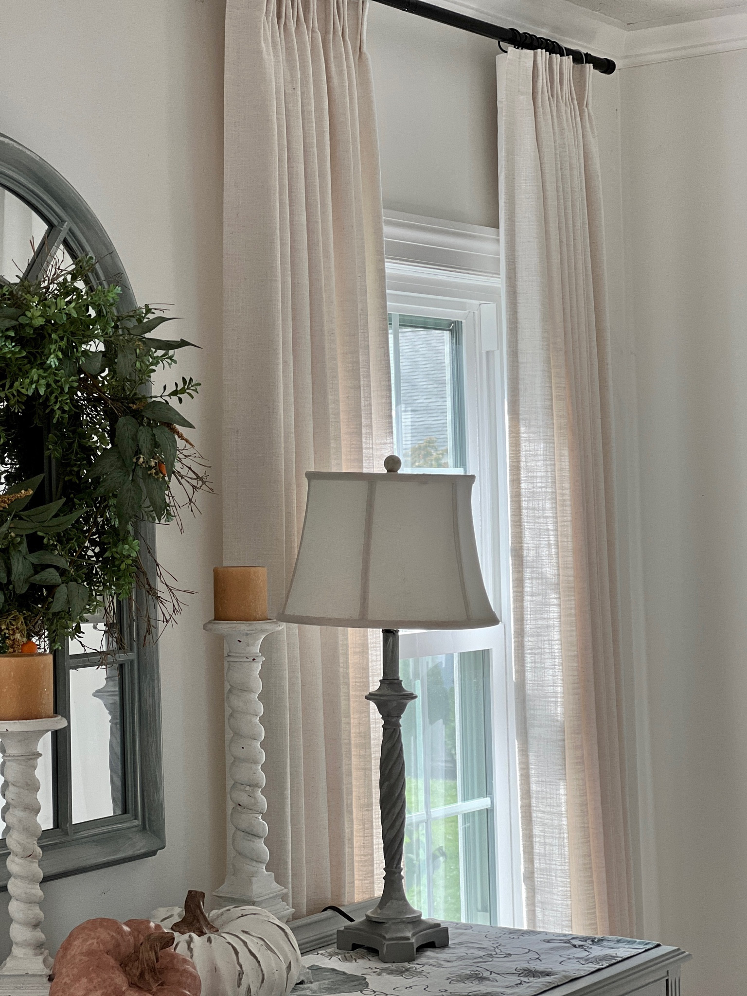 Liz Pinch Pleaded Beige White Curtains 

#twopagecurtains 


#LTKhome #LTKsalealert #LTKxPrime