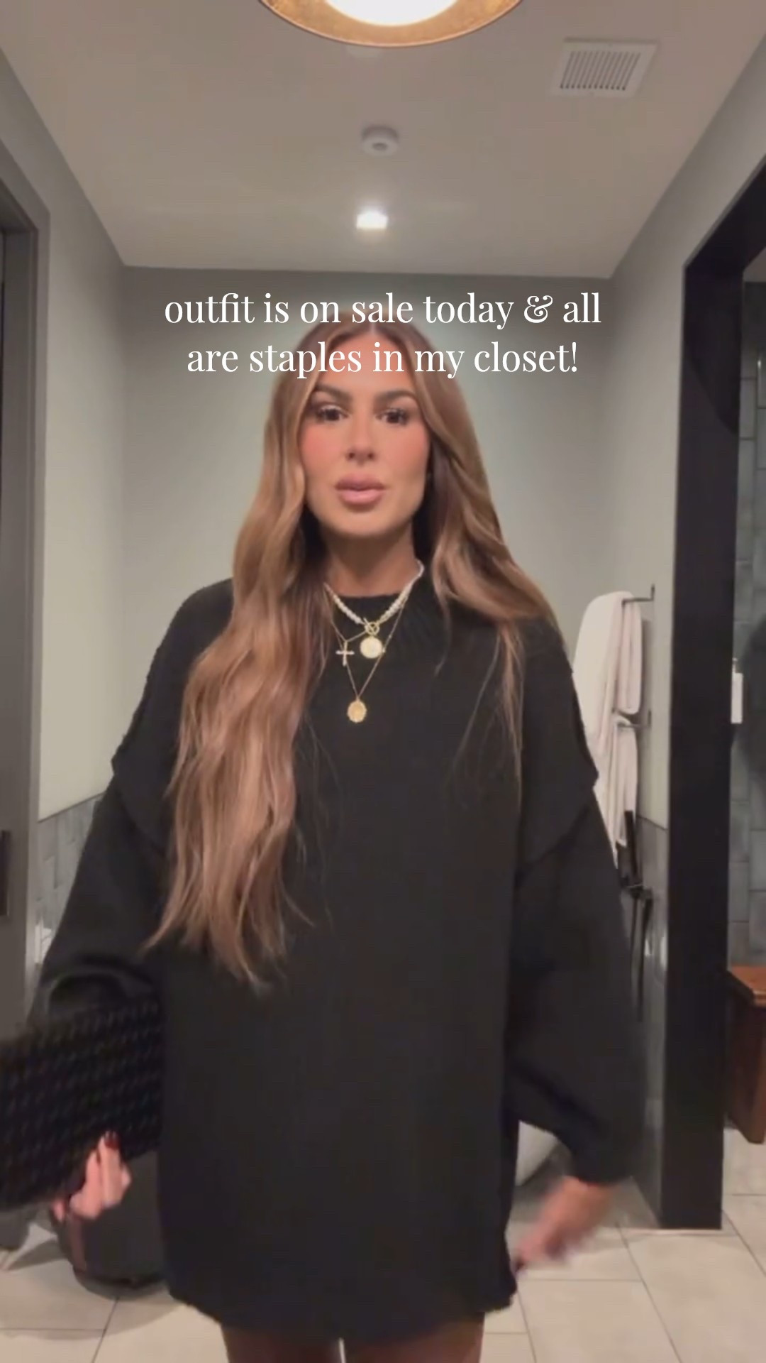 obsessed with this look & almost everything I’m wearing is on sale! 

Size medium sweater 
Size small shorts 

#LTKStyleTip #LTKFindsUnder100 #LTKSeasonal