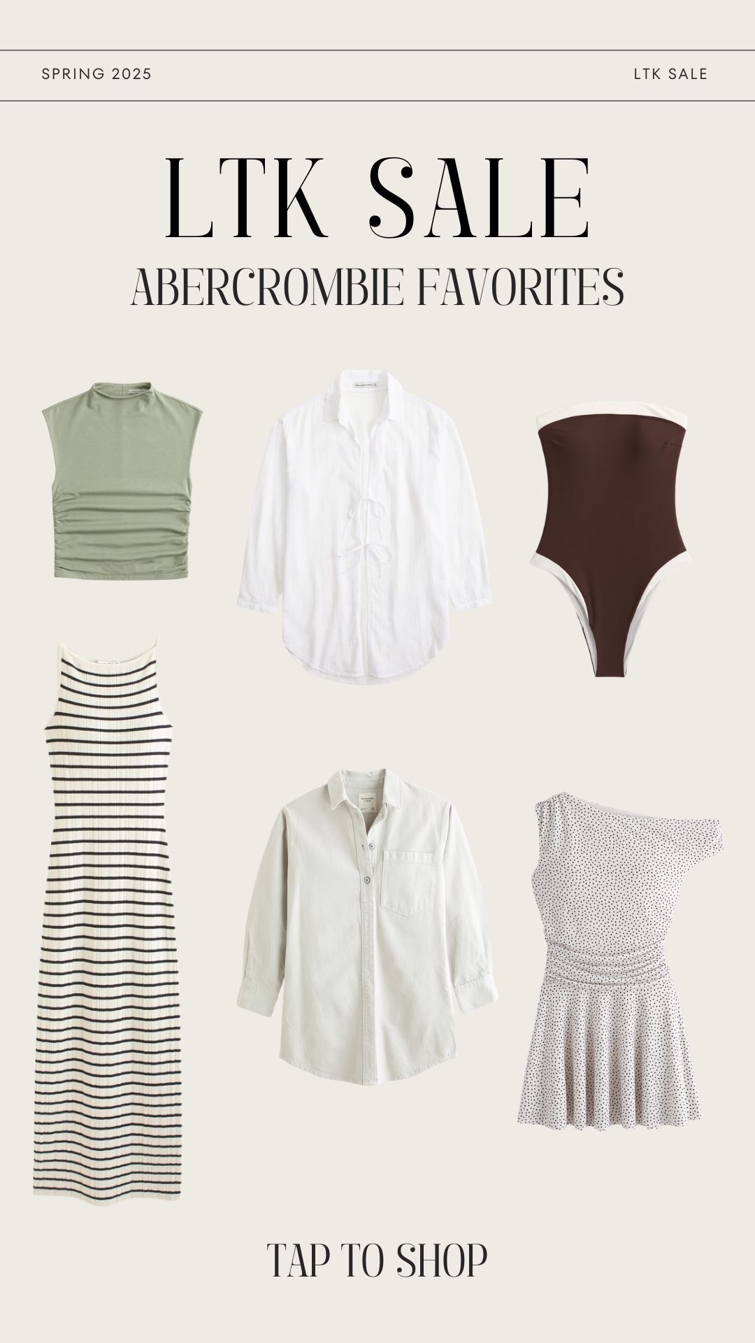 Abercrombie favorites! LTK sale, Abercrombie, spring fashion, vacation outfit.

#LTKStyleTip #LTKSpringSale #LTKSaleAlert