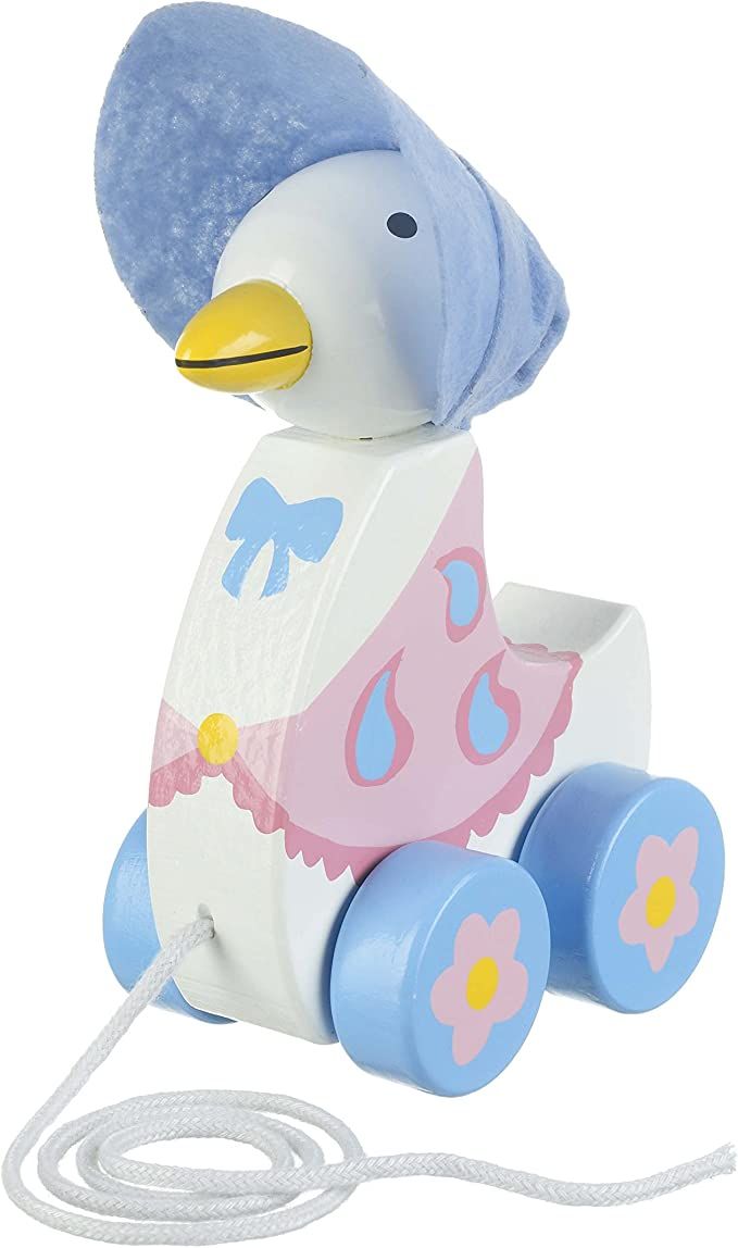 Orange Tree Toys Jemima Puddle-Duck Pull Along | Amazon (US)