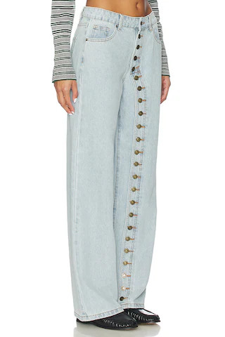 Penny Jean in Light Denim | Revolve Clothing (Global)