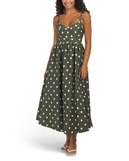 Polka Dot Midi Dress | Casual Dresses  | Marshalls | Marshalls