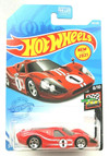 Click for more info about DieCast Hotwheels '67 Fords GT40 MK IV, [Red] 106/250 HW Race Day