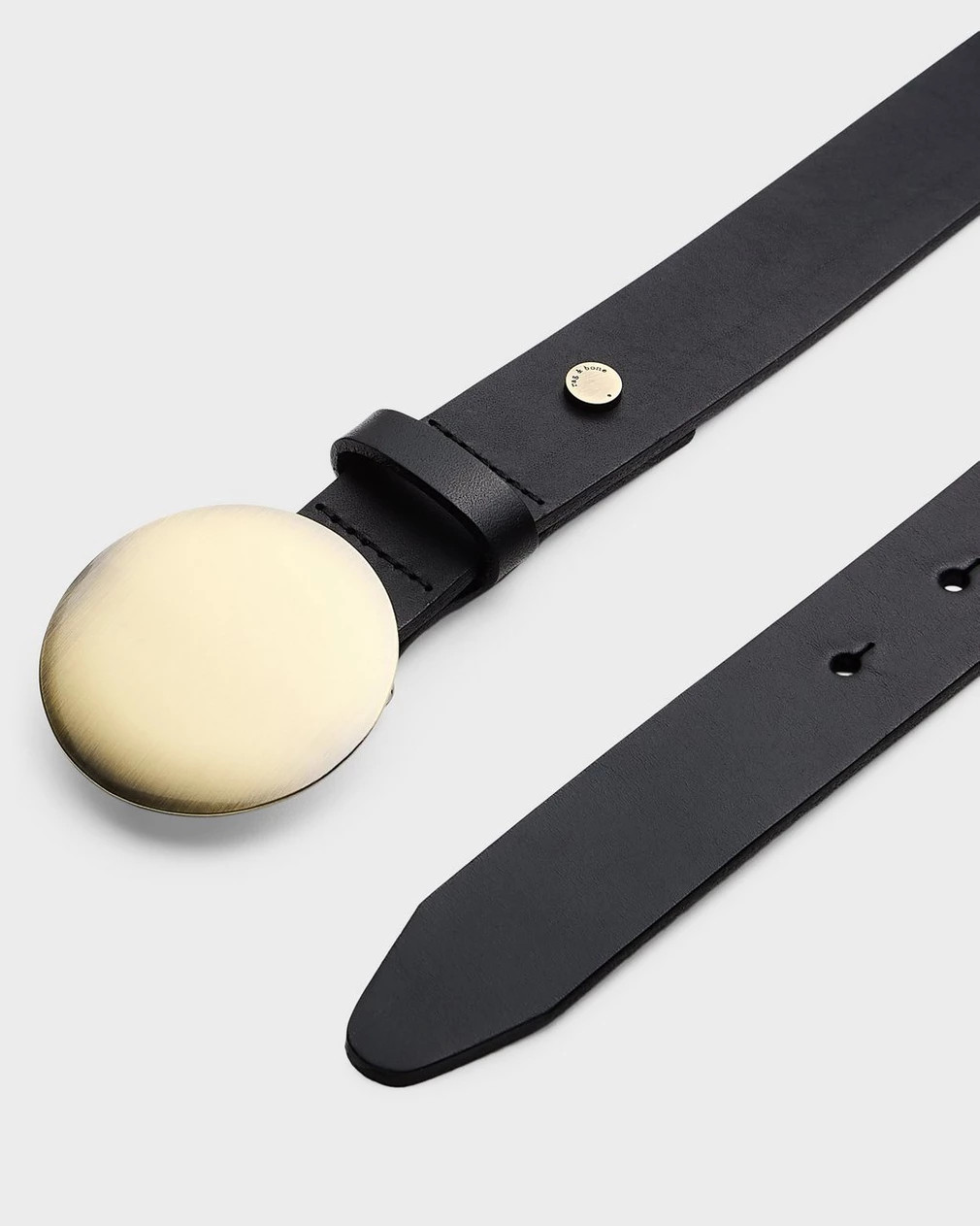 Dara Plaque Leather Belt | rag & bone