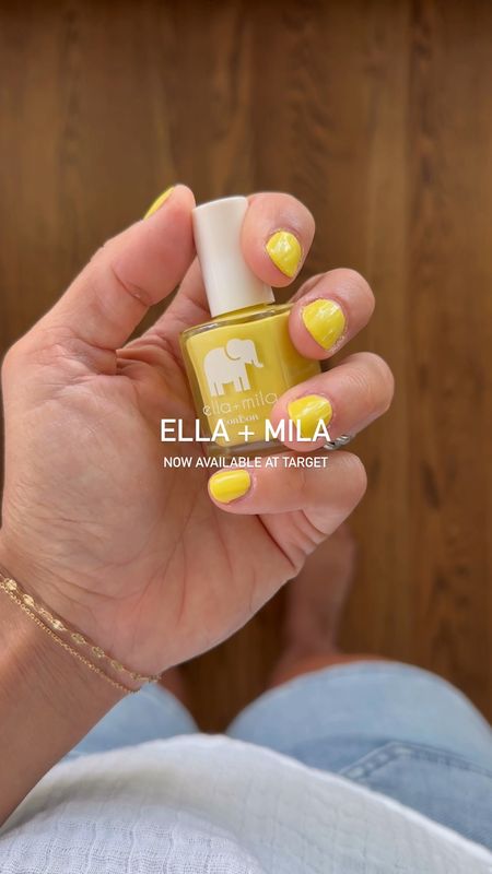 Ella + Mila now at Target! The best nail polish. Cruelty free, non toxic and so many bright, fun colors!

#LTKBeauty #LTKSummerSales #LTKSaleAlert