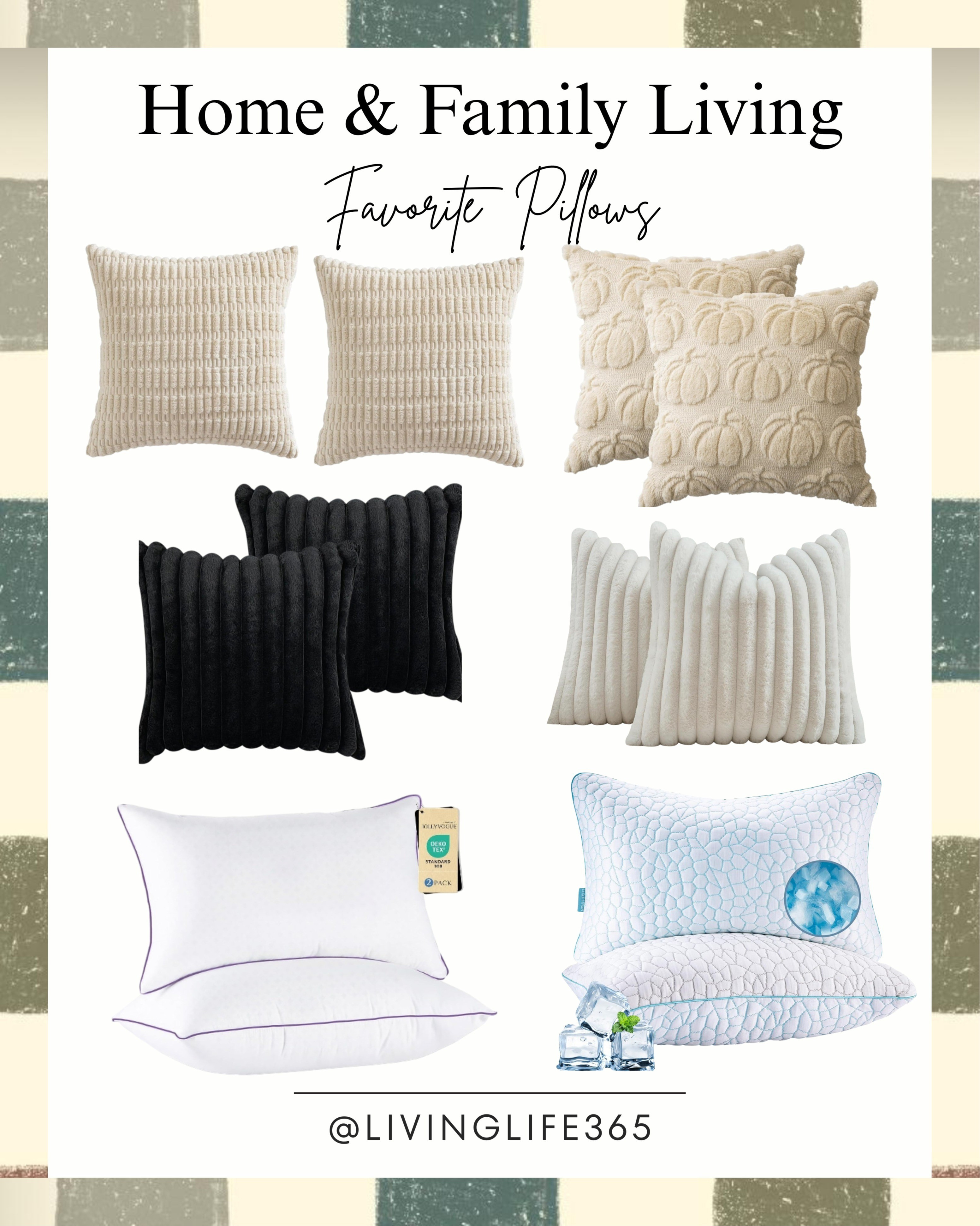 Ready to sink into comfort? My absolute favorite pillows for your sofa, armchair, and bed are all linked! These are the ones that actually look good and feel amazing. Give your living space an instant refresh with these must-have accents. Shop now and bring a touch of luxury home! #HomeDecor #Pillows #LivingRoomInspo #CozyHome #HomeStyling #ShopTheLook #InteriorDesign #HomeAndFamily

#LTKFallSale #LTKSaleAlert #LTKHome