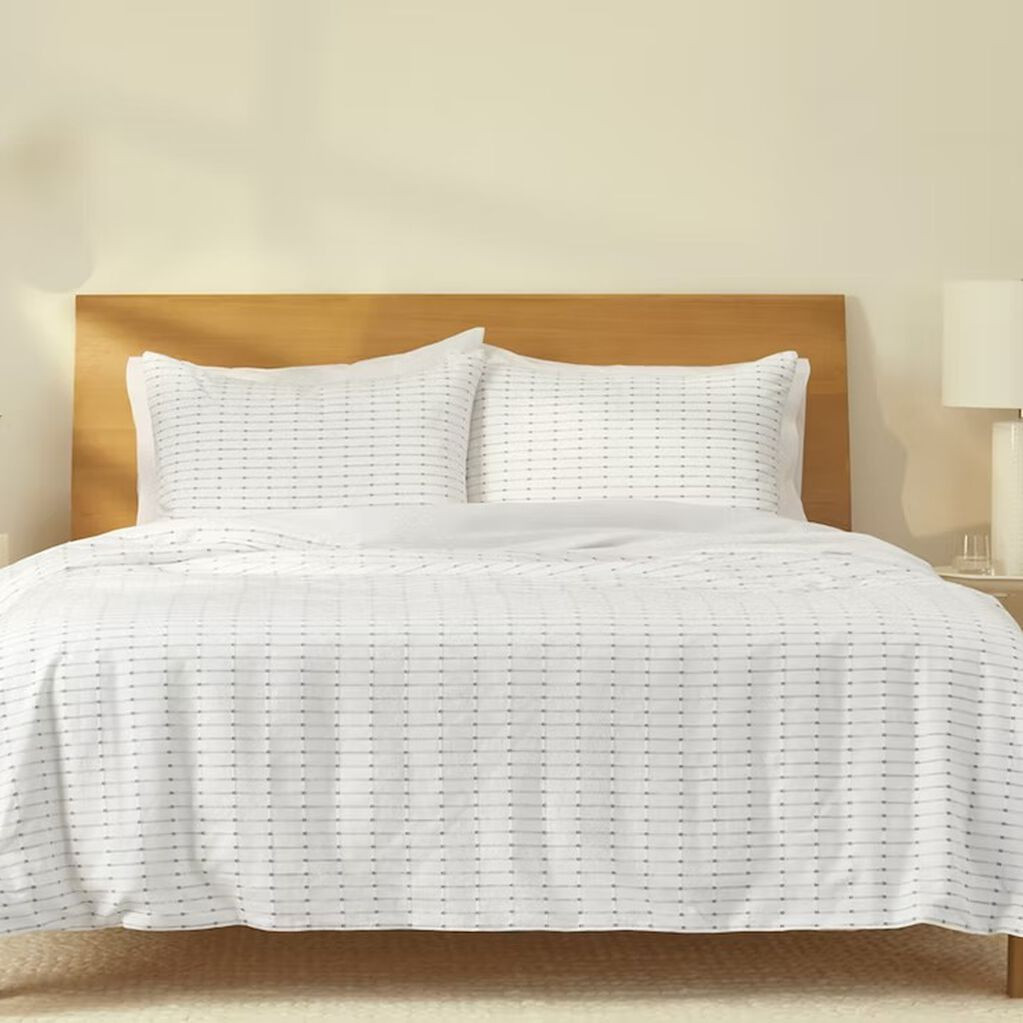 Soft Grid Yarn Dye Duvet Cover | Casper Sleep Inc