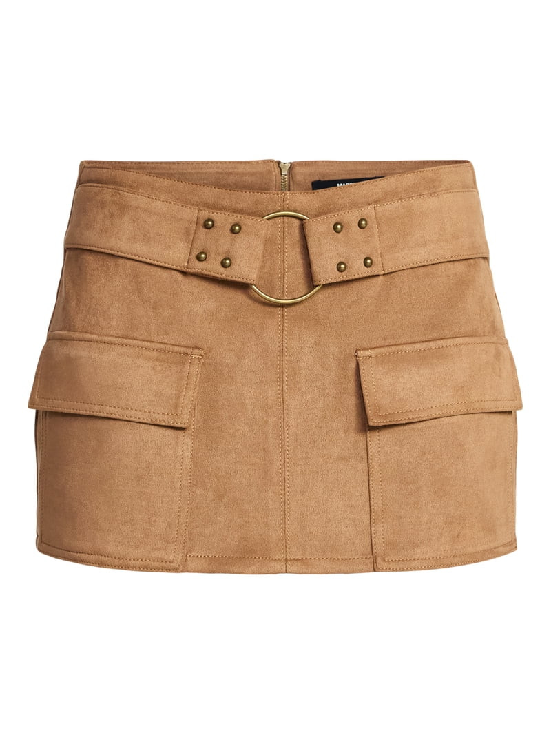 Madden NYC Women's Buckle Skort, Sizes XXS-XXL | Walmart (US)