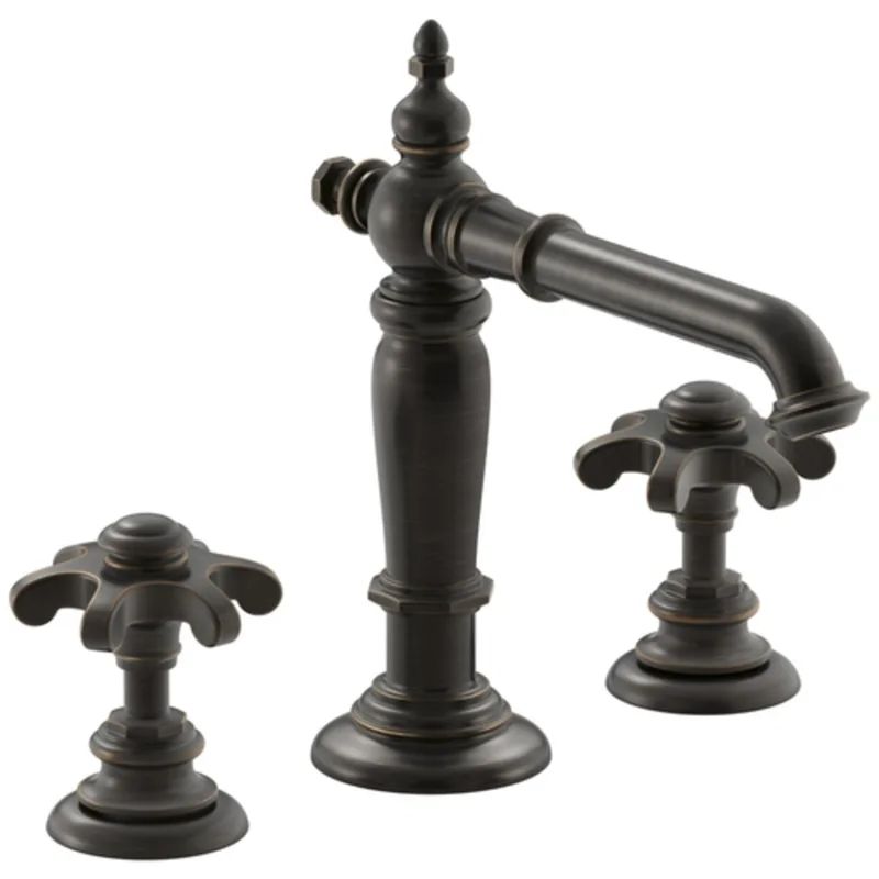 KohlerArtifacts® Widespread Bathroom Faucet with Drain Assembly | Wayfair North America