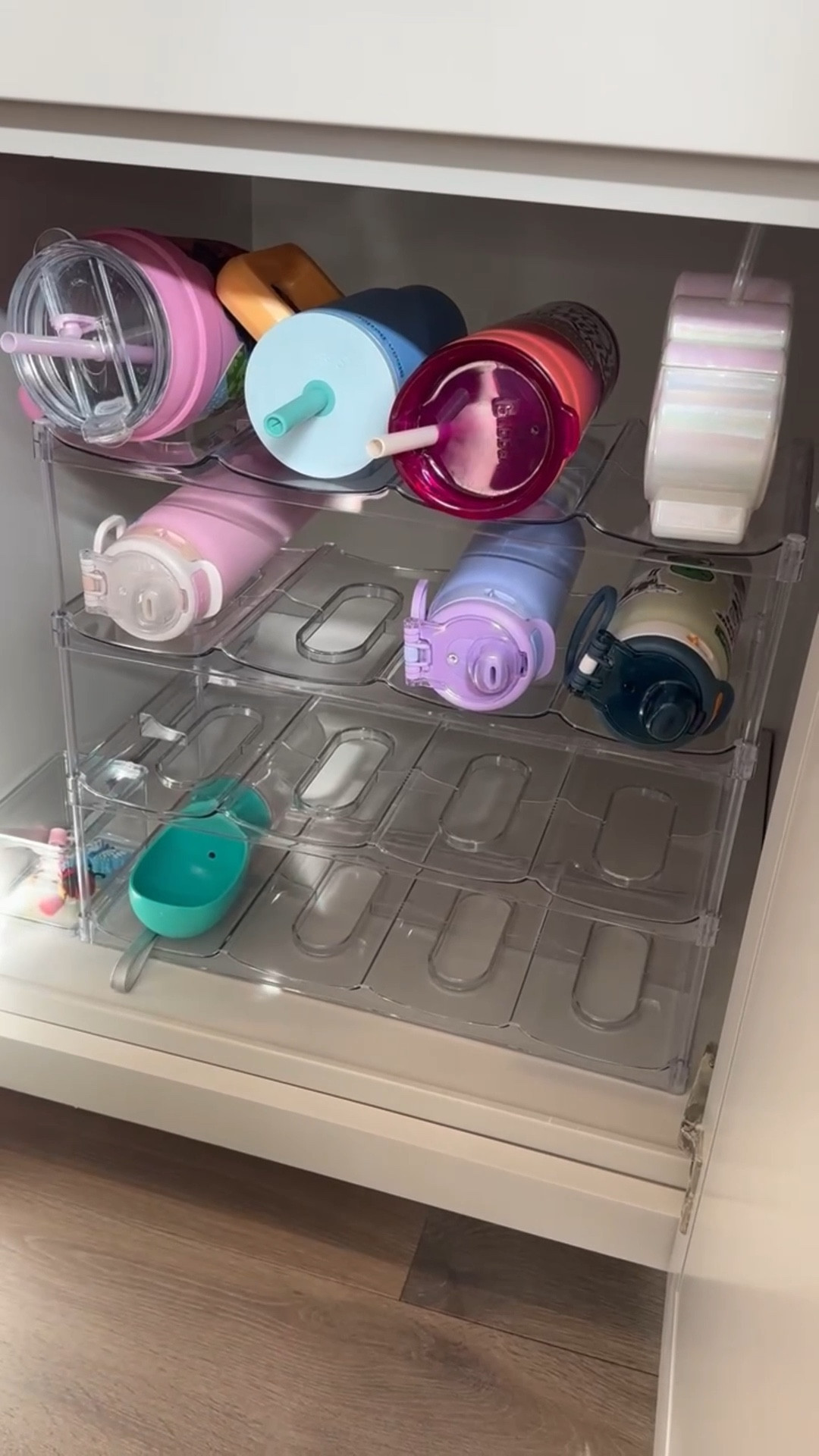 Bring order to this challenging space!  Put those Stanley’s and Yetis in a water bottle organizer, on sale now in the Amazon Big Spring Sale  

#LTKHome #LTKSaleAlert