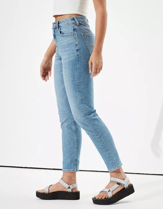 AE Stretch Mom Jean | American Eagle Outfitters (US & CA)