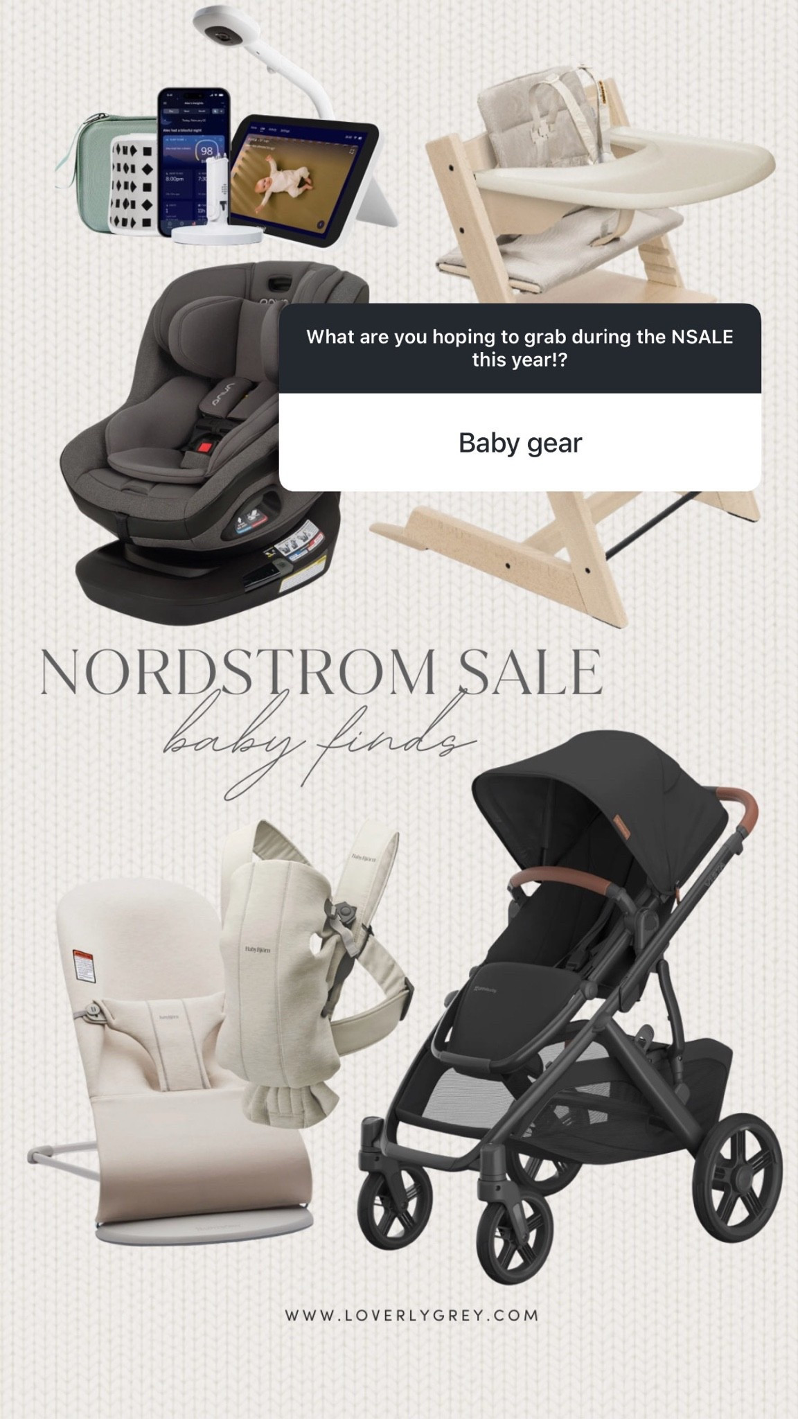 So many great baby gear finds on sale this week 👏🏼

Loverly Grey, NSALE, Nordstrom sale, baby gear, sale alert

#LTKSaleAlert #LTKBaby