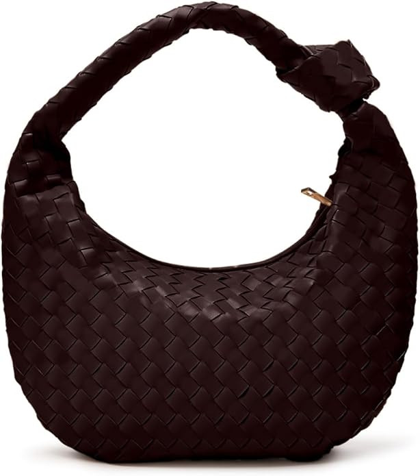 Apryl Woven Purse - Woven Tote bag for Women - Knotted Large Slouchy Hobo Shoulder Handbags | Amazon (US)