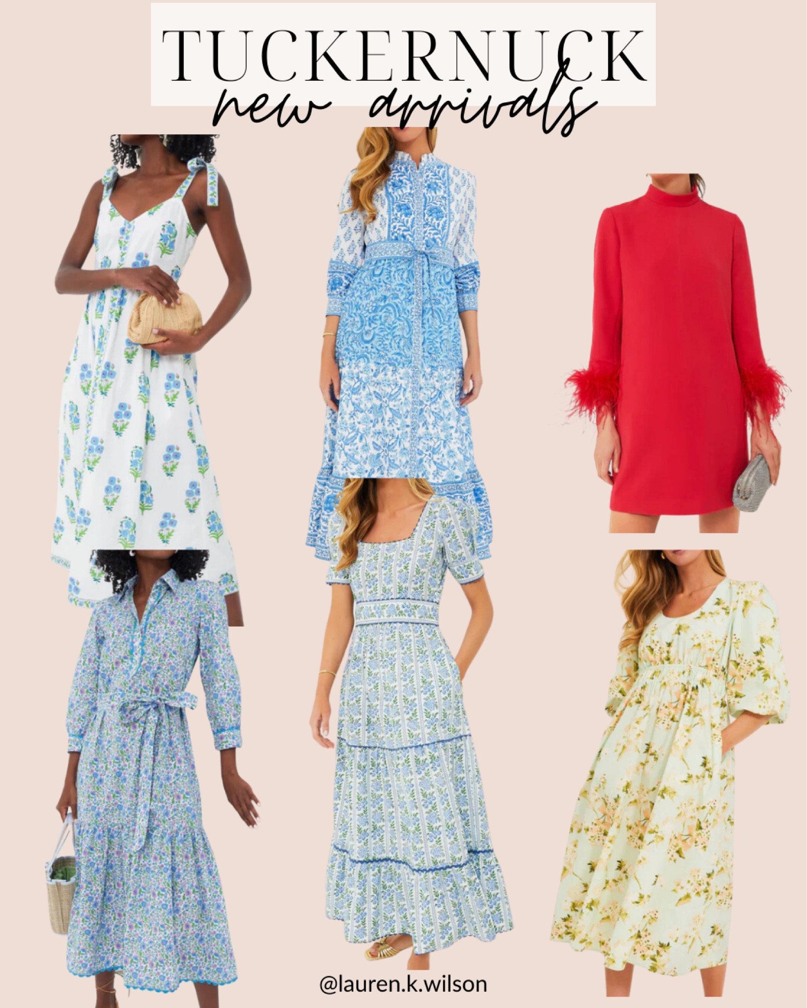 Tuckernuck, new arrivals, classic, preppy, mini dress, midi dress, floral. Feathers 

#LTKSeasonal #LTKstyletip #LTKfindsunder100