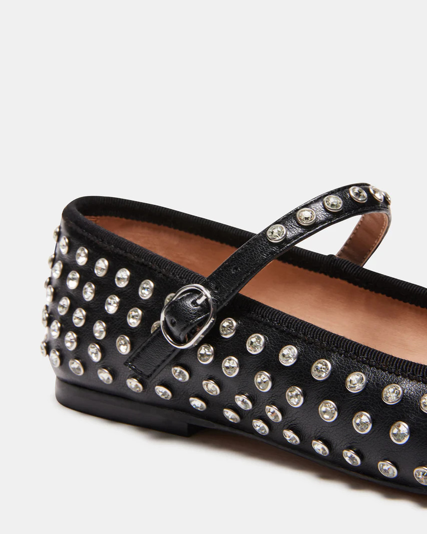 VINETTA Rhinestones Mary Jane Ballet Flat | Women's Flats | Steve Madden (US)