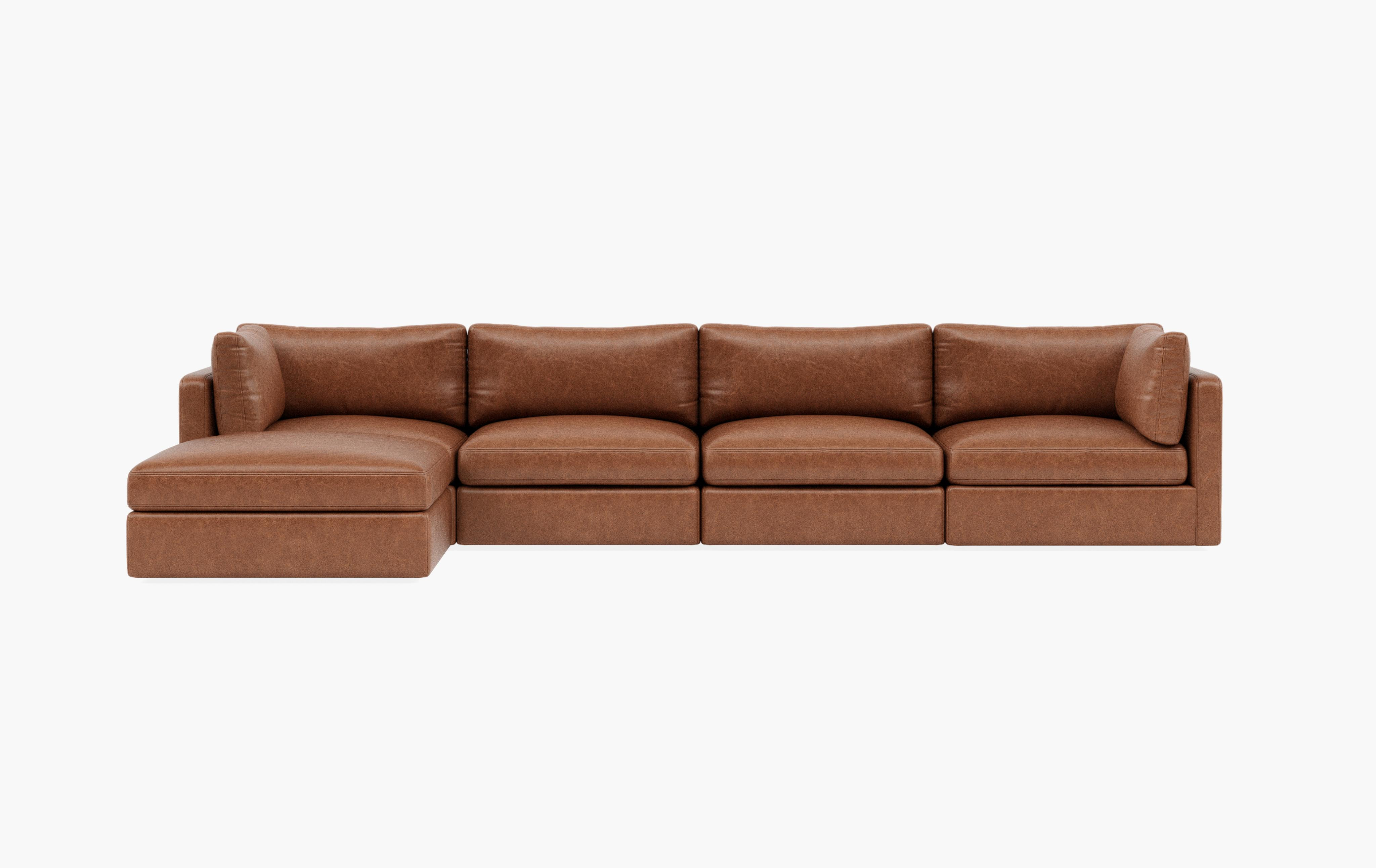 James 4-Seat  Chaise Sectional | Interior Define