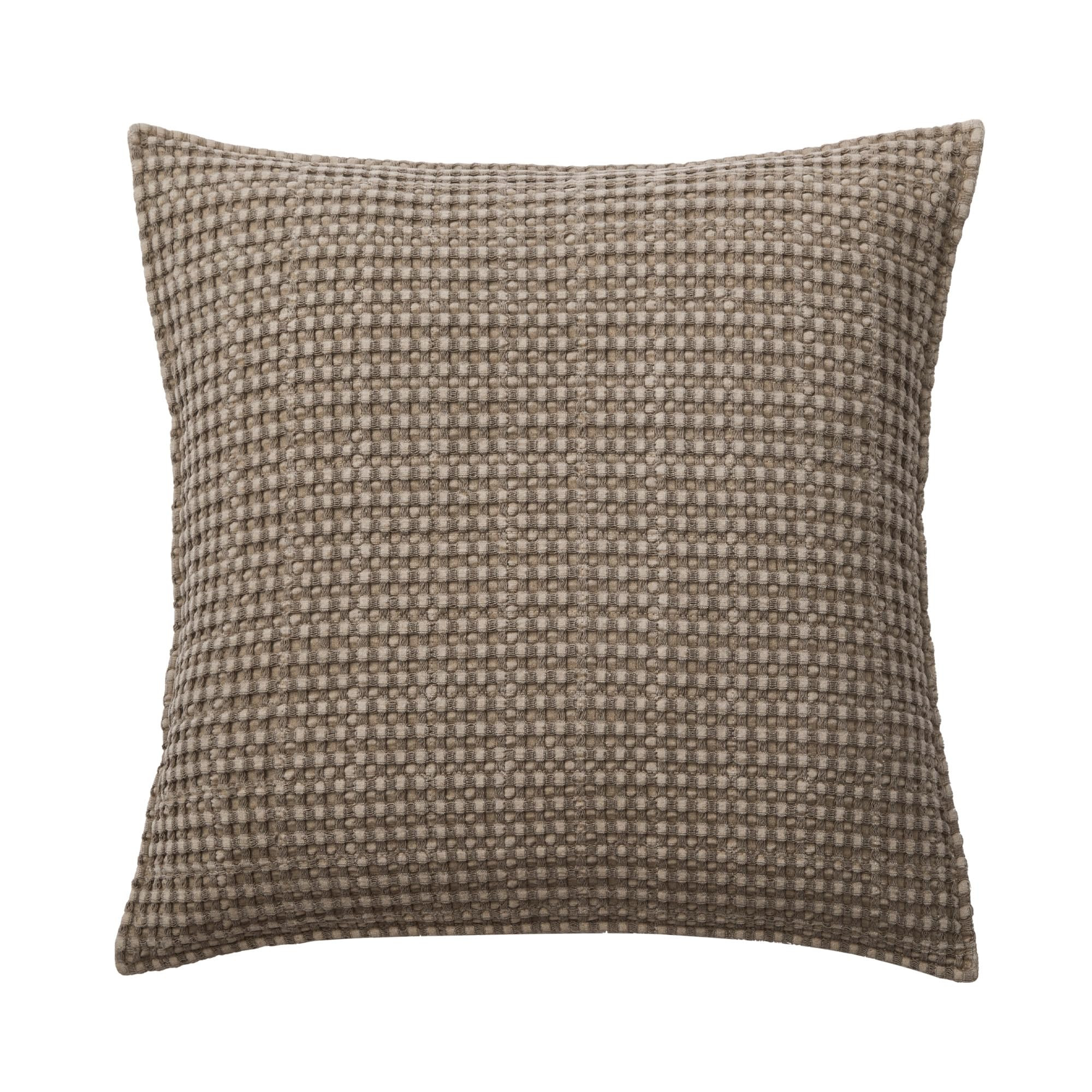 Levtex Home - Mills Waffle - Decorative Pillow - Poly Filled - Cocoa - Sham Size (20 x 20in.) | Amazon (US)